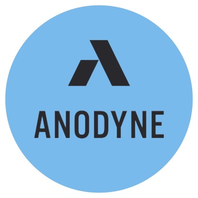 Logo for Anodyne Diabetic Shoes prescribed by a chiropodist or podiatrist at our Markham foot clinic